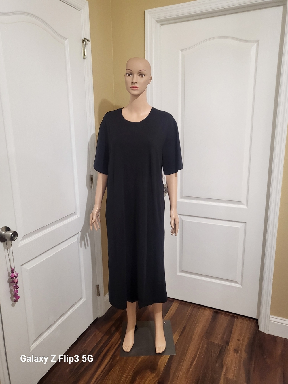 Nordstrom Cotton Blend Knit Midi Dress - Size Large NWT